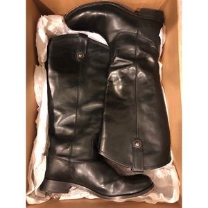black frye melissa button boots size 8